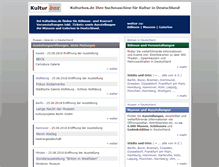 Tablet Screenshot of kulturbox.com